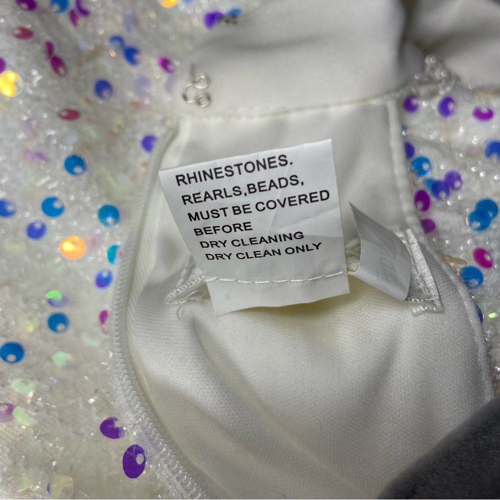 *RESERVED* NEW Nox Anabel Size 2 White Dress Prom Cocktail Party Cold Shoulder - Picture 10 of 10